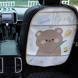 Maxbell Maxbell Car Seat Back Anti Kick Pad Cute Universal Accessories Auto Back Seat Guards Style A