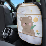 Maxbell Maxbell Car Seat Back Anti Kick Pad Cute Universal Accessories Auto Back Seat Guards Style A
