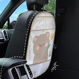Maxbell Maxbell Car Seat Back Anti Kick Pad Cute Universal Accessories Auto Back Seat Guards Style A