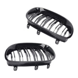 Maxbell Maxbell Front Bumper Grille Easy to Install for BMW 5 Series E60 E61 520D 523LI