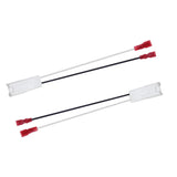 Maxbell 2x2 Pieces Car Front Door Speaker Wiring Harness Connector Plug Replacement
