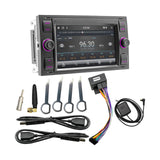 Maxbell Maxbell 7" Black 60wx4 Rearview Camera Image Support Car Stereo Player for Ford Transit