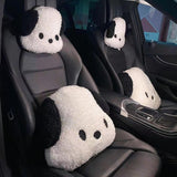 Maxbell Maxbell Car Automobile Seat Cartoon Dog Pillow Cushion for Office Workers Cute Warm Headrest Pillow