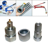 Maxbell 2xHydraulic Jack Coupler High Performance Industrial Accessories Replace Parts
