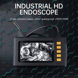 Maxbell Maxbell Industrial Endoscope Multifunctional 4.3inch Screen 1920x1080P Borescopes 8mm Double 10m Wires