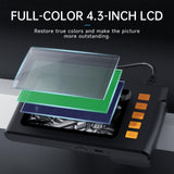 Maxbell Maxbell Industrial Endoscope Multifunctional 4.3inch Screen 1920x1080P Borescopes 8mm Double 10m Wires