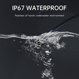 Maxbell Maxbell Industrial Endoscope Multifunctional 4.3inch Screen 1920x1080P Borescopes 8mm Double 10m Wires