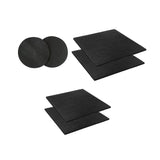 Maxbell 2x2 Pieces Oil Drain Splash Pad Car Oil Changing Transmission Drain Pan Mat Round 45cm