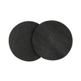 Maxbell 2x2 Pieces Oil Drain Splash Pad Car Oil Changing Transmission Drain Pan Mat Round 45cm