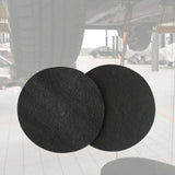 Maxbell 2x2 Pieces Oil Drain Splash Pad Car Oil Changing Transmission Drain Pan Mat Round 45cm