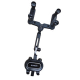 Maxbell 2xGeneric Rear Viewing Mirror Car Phone Mount 360 Degree Rotation