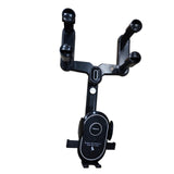 Maxbell 2xCar Rearview Mirror Phone Holder Stable Wear Resistant Universal Phone Mount