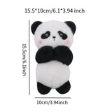 Maxbell Wiper Shift Handle Cartoon Panda Plush Doll Lightweight Multipurpose 6x4inch