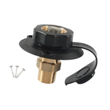 Maxbell RV City Water Connection Inlet Kit 1/2 inch Male Sturdy Brass Pipe Threads