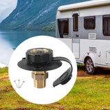 Maxbell RV City Water Connection Inlet Kit 1/2 inch Male Sturdy Brass Pipe Threads