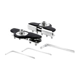 Maxbell 2pcs Generic LED Light Bar Mounting Brackets Hood Mount Light Brackets