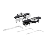 Maxbell 2pcs Generic LED Light Bar Mounting Brackets Hood Mount Light Brackets