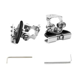 Maxbell 2x Generic LED Light Bar Mounting Brackets Adjustable for ATV Sedan UTV