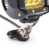 Maxbell 2x Generic LED Light Bar Mounting Brackets Adjustable for ATV Sedan UTV