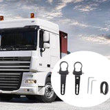 Maxbell 2Pcs 1.25inch Bull Bar Tube Mount Clamps Adjustable for Trucks Off Road