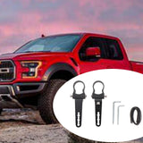 Maxbell 2Pcs 1.25inch Bull Bar Tube Mount Clamps Adjustable for Trucks Off Road