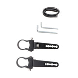 Maxbell 2Pcs 1.25inch Bull Bar Tube Mount Clamps Adjustable for Trucks Off Road