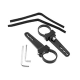 Maxbell 2 Pieces 1.75inch Light Bar Mounting Brackets Kit Adjustable for Truck SUV