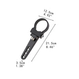 Maxbell 2 Pieces 1.75inch Light Bar Mounting Brackets Kit Adjustable for Truck SUV