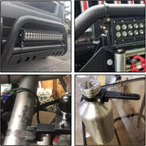 Maxbell 2 Pieces Generic 1'' Bull Bar Roll Cage Clamps Light Bar Mounting Brackets