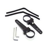 Maxbell 2 Pieces Generic 1'' Bull Bar Roll Cage Clamps Light Bar Mounting Brackets