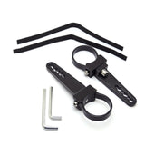 Maxbell 2 Pieces Generic 1'' Bull Bar Roll Cage Clamps Light Bar Mounting Brackets