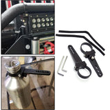Maxbell 2 Pieces Generic 1'' Bull Bar Roll Cage Clamps Light Bar Mounting Brackets