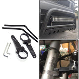 Maxbell 2 Pieces Generic 1'' Bull Bar Roll Cage Clamps Light Bar Mounting Brackets