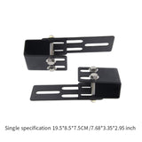 Maxbell 2Pcs Light Bar Mounting Bracket Car Luggage Roof Rack Automotive Accessories