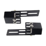 Maxbell 2Pcs Light Bar Mounting Bracket Car Luggage Roof Rack Automotive Accessories