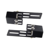 Maxbell 2Pcs Light Bar Mounting Bracket Car Luggage Roof Rack Automotive Accessories