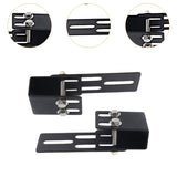 Maxbell 2Pcs Light Bar Mounting Bracket Car Luggage Roof Rack Automotive Accessories