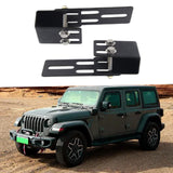 Maxbell 2Pcs Light Bar Mounting Bracket Car Luggage Roof Rack Automotive Accessories