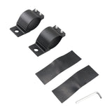 Maxbell 2 Pieces Generic Tube Clamps Sturdy LED Light Mounting Brackets for ATV