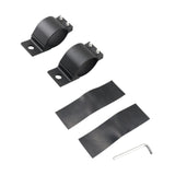 Maxbell 2 Pieces Generic Tube Clamps Sturdy LED Light Mounting Brackets for ATV