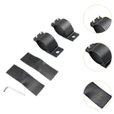 Maxbell 2 Pieces Generic Tube Clamps Sturdy LED Light Mounting Brackets for ATV