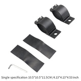 Maxbell 2 Pieces Generic Tube Clamps Sturdy LED Light Mounting Brackets for ATV