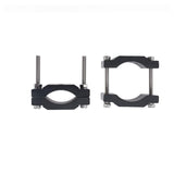 Maxbell 2 Pieces Generic Motorcycle Light Bracket Clamps Car Bull Bar Holder Clamp