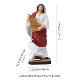 Maxbell Woman Figure Statue Ornament Religious Gift for Living Room Office Desk