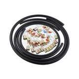 Maxbell 25Pcs Generic Air Conditioning Hose and Fitting Kit Professional Replacement