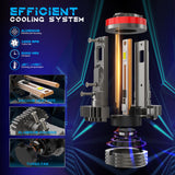 Maxbell 2Pcs LED Bulb Lighting 3543LM Bulb Easy Installation Repair Parts