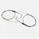 Maxbell Throttle and Idle Cable Set 56579-02A Automotive Accessories Stainless Steel