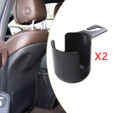 Maxbell 2 Pieces Car Seat Headrest Cup Holder Travel Accessories Seat Back Organizer