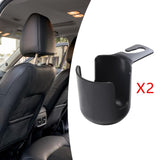 Maxbell 2 Pieces Car Seat Headrest Cup Holder Travel Accessories Seat Back Organizer