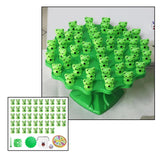 Maxbell 48x Frog Balance Game Montessori Toys for Preschool Children Boys Girls